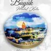 istanbul desenli büyük metal kutu