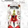 tattoo vintage metal plaka