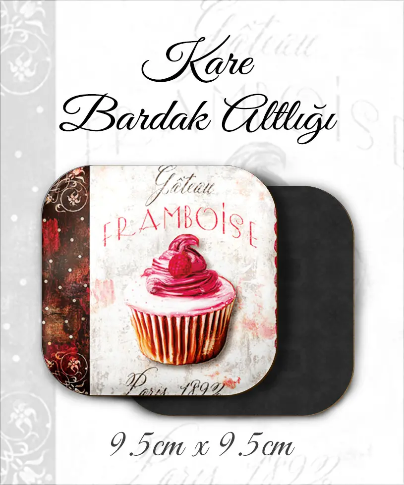vintage kare metal plaka