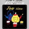 tea time metal poste