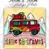 travel metal poster