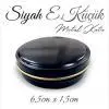 siyah küçük metal kutu