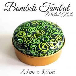 bombeli tombul metal kutu mandala desen 55